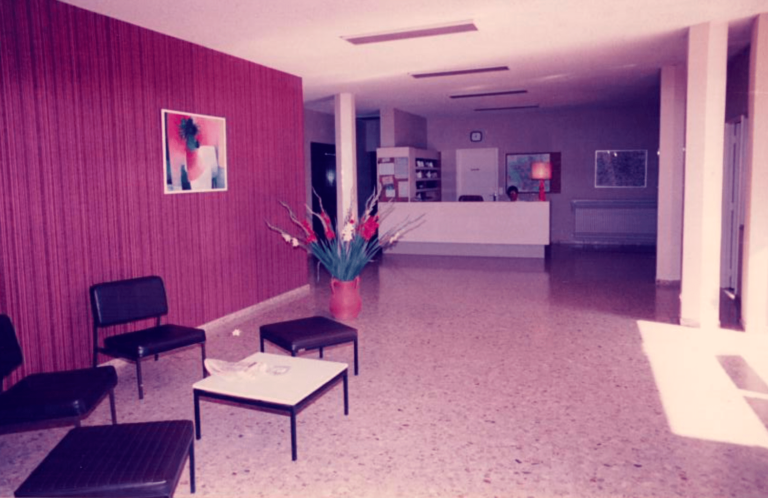 Accueil du Foyer de Reuilly en 1975